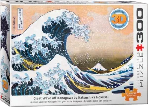 3D Great Wave 300PC Puzzle