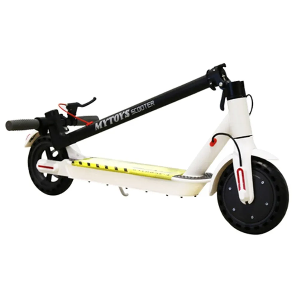 40Km/h Sturdy High-Speed Portable Folding Design Electric Scooter White