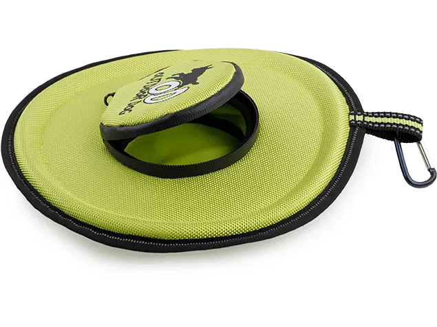 AFP Outdoor Fetch flying disc - Orange & Green