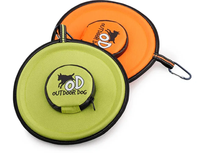 AFP Outdoor Fetch flying disc - Orange & Green