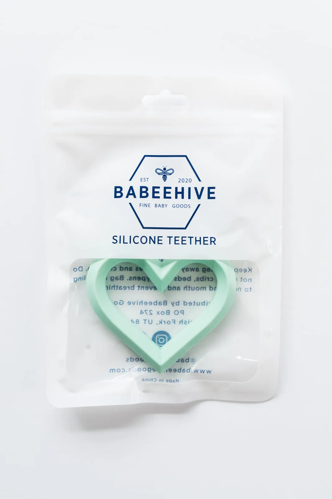 Babeehive Goods Heart Teether