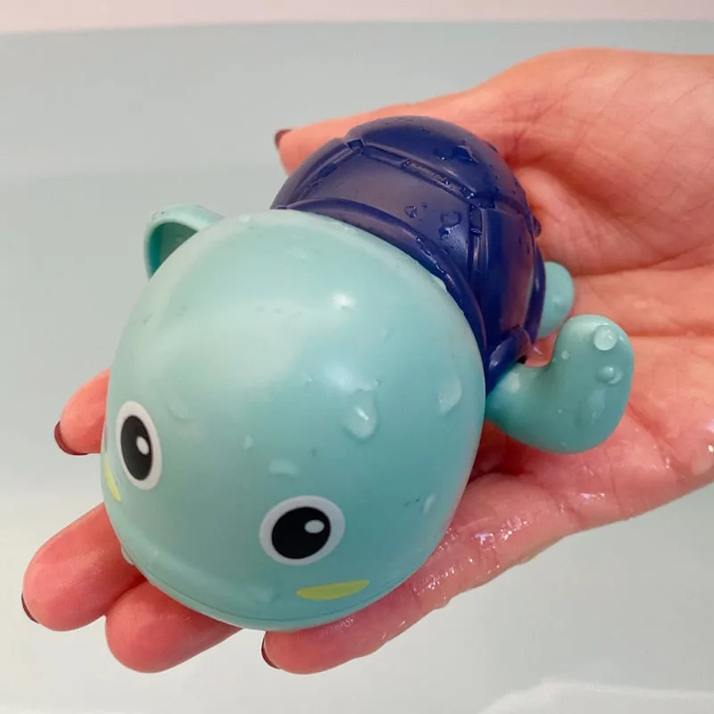 Baby Bath Toys Bathing Cute Swimming Turtle Whale Pool Beach Classic