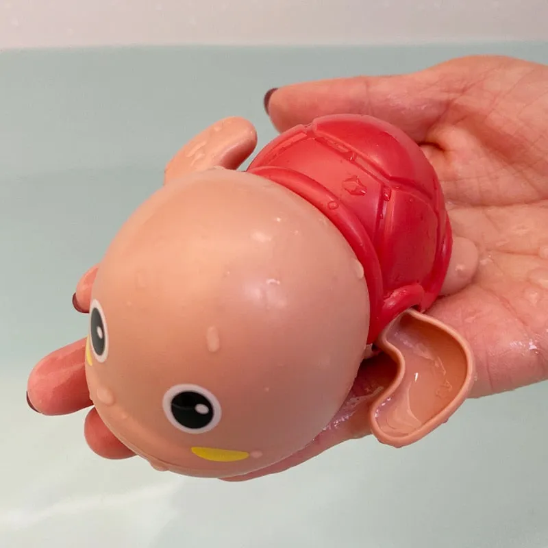 Baby Bath Toys Bathing Cute Swimming Turtle Whale Pool Beach Classic