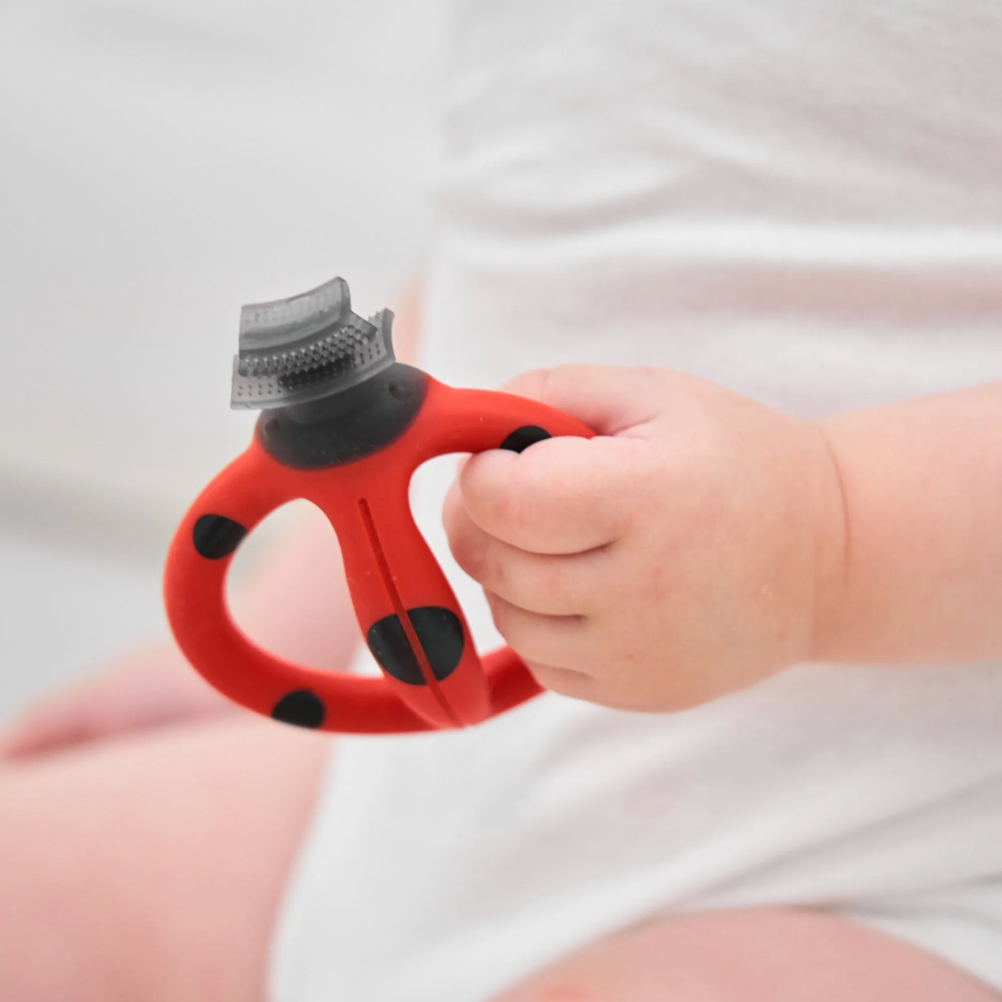 Baby Teething Toothbrush - Ladybug