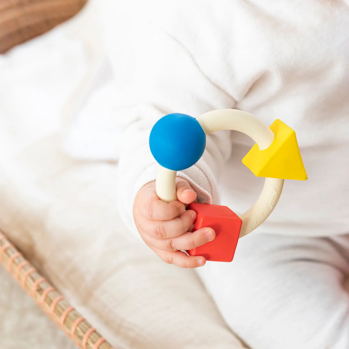 Bauhaus Movement Teething Ring by Oli & Carol