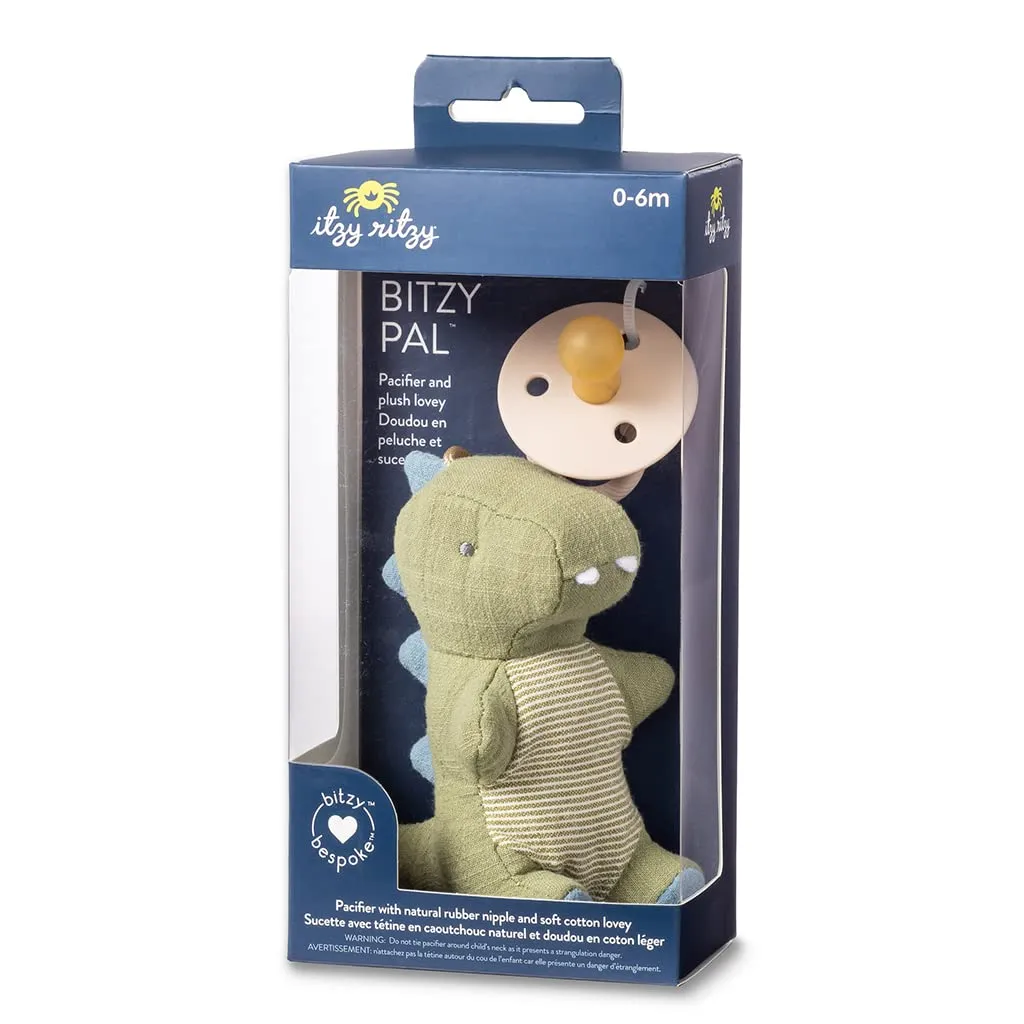 Bitzy Pal Natural Rubber Pacifier & Lovey