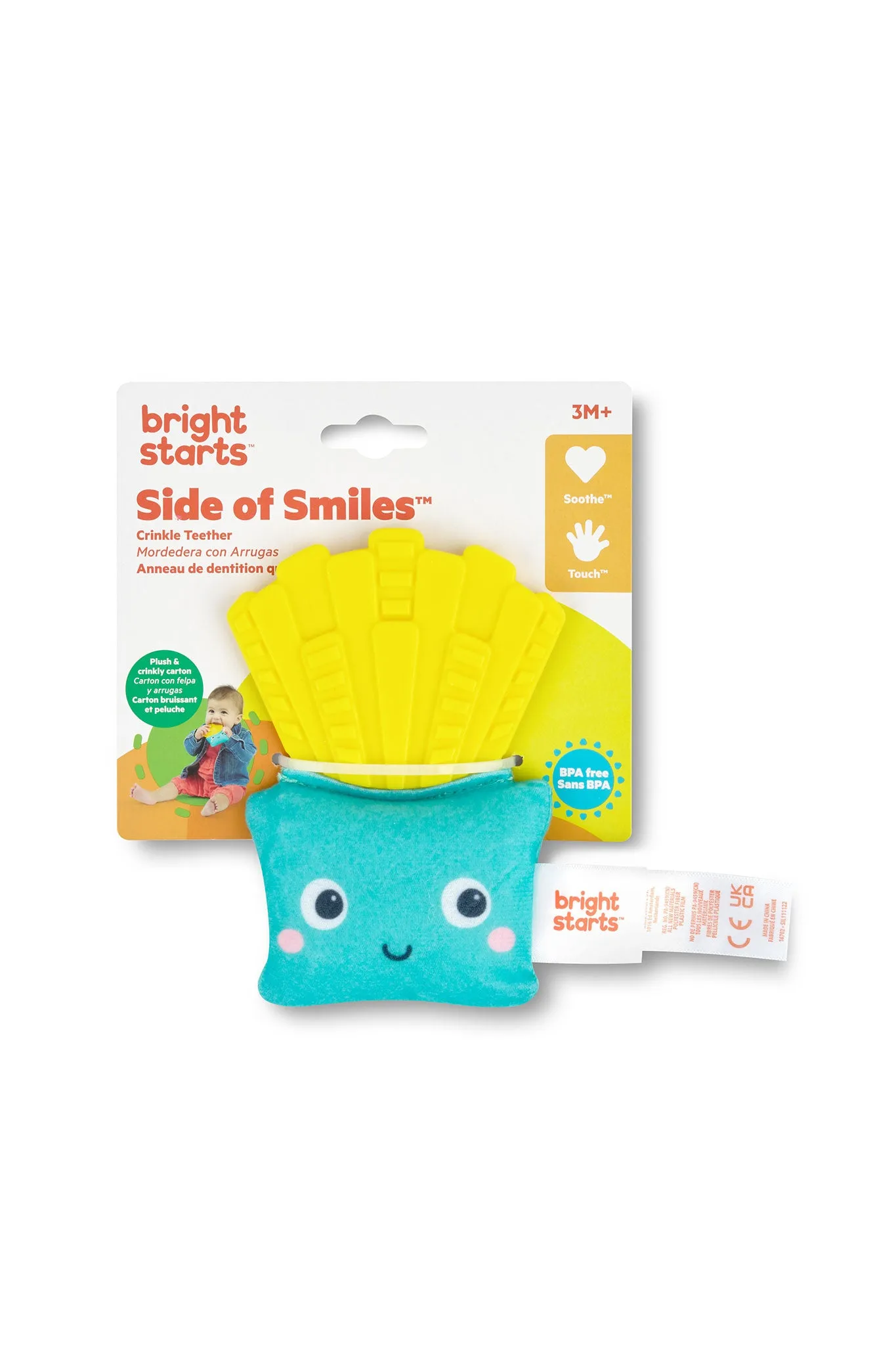 Bright Starts French Fry Crinkle Teether