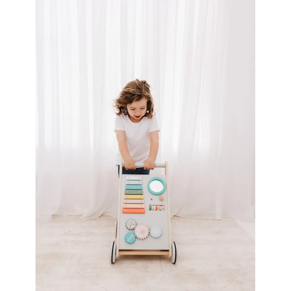 Bubble Wooden Activity Play Walker