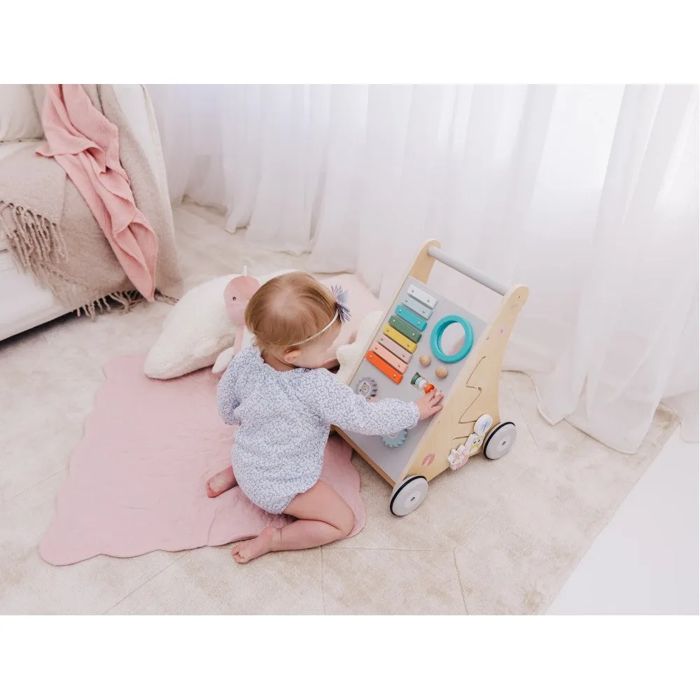 Bubble Wooden Activity Play Walker