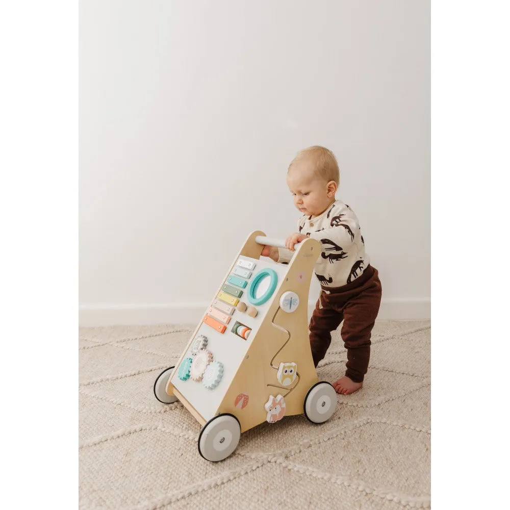 Bubble Wooden Activity Play Walker