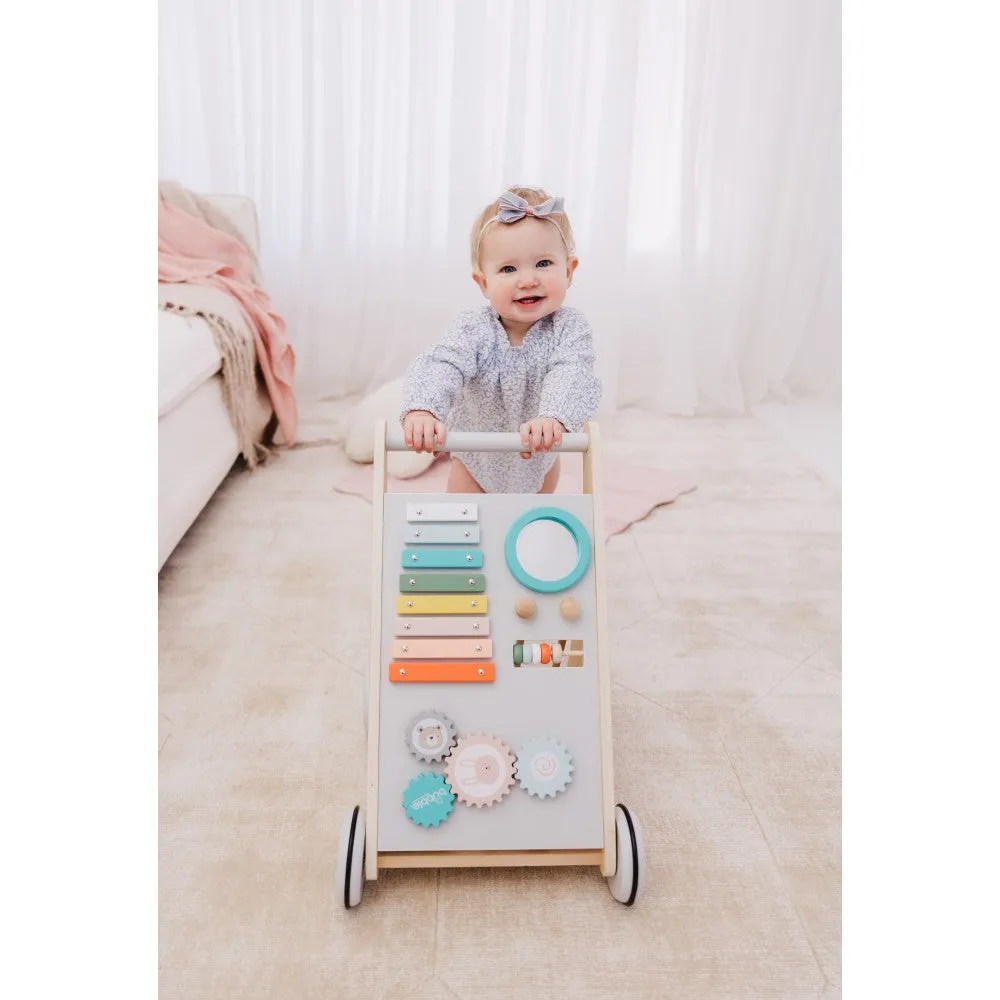 Bubble Wooden Activity Play Walker