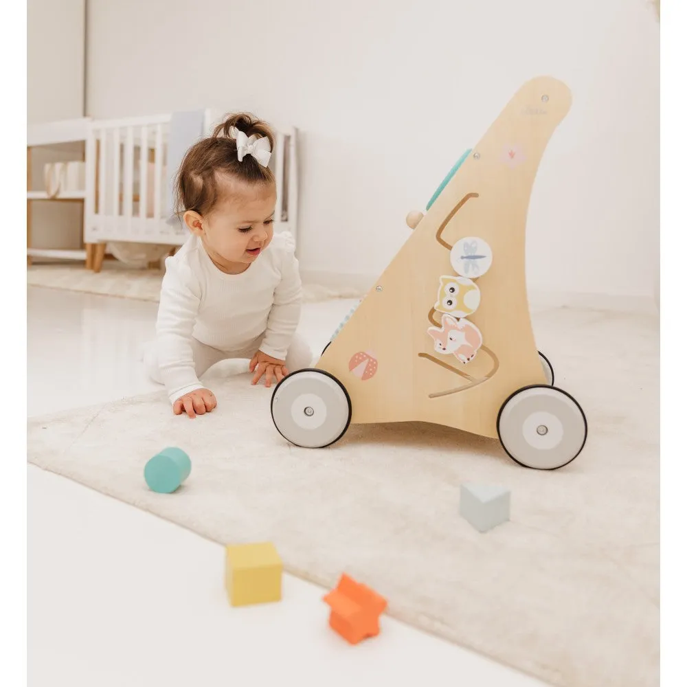 Bubble Wooden Activity Play Walker