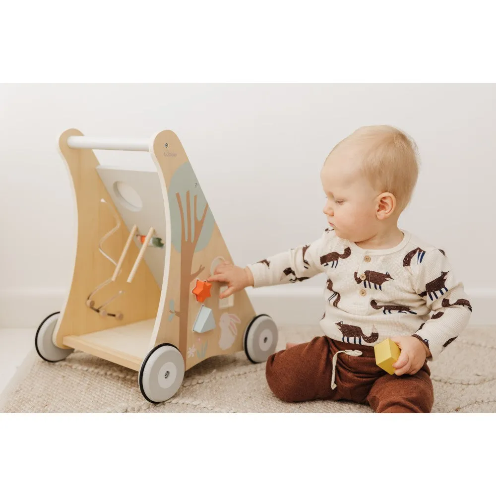 Bubble Wooden Activity Play Walker