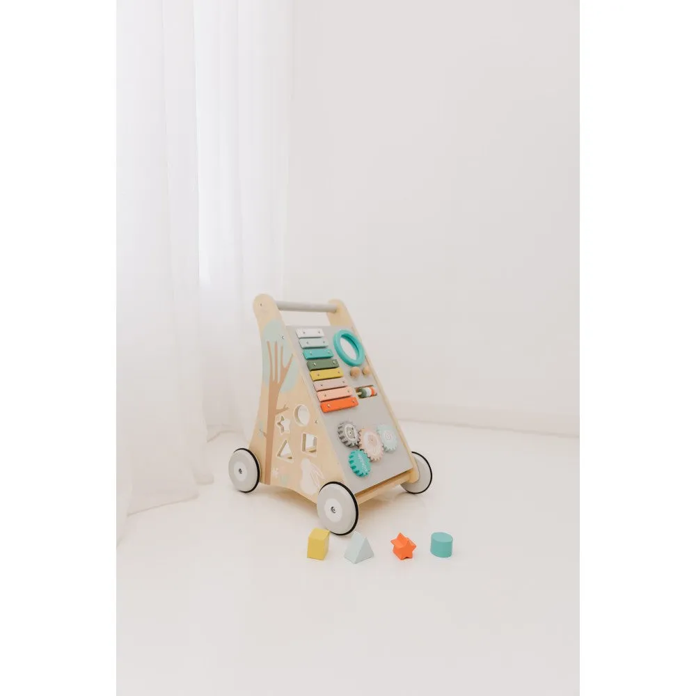 Bubble Wooden Activity Play Walker