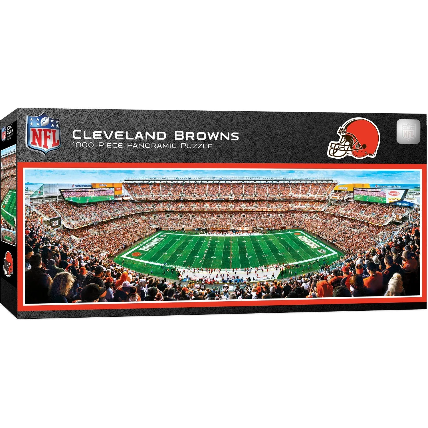 Cleveland Browns - 1000 Piece Panoramic Jigsaw Puzzle