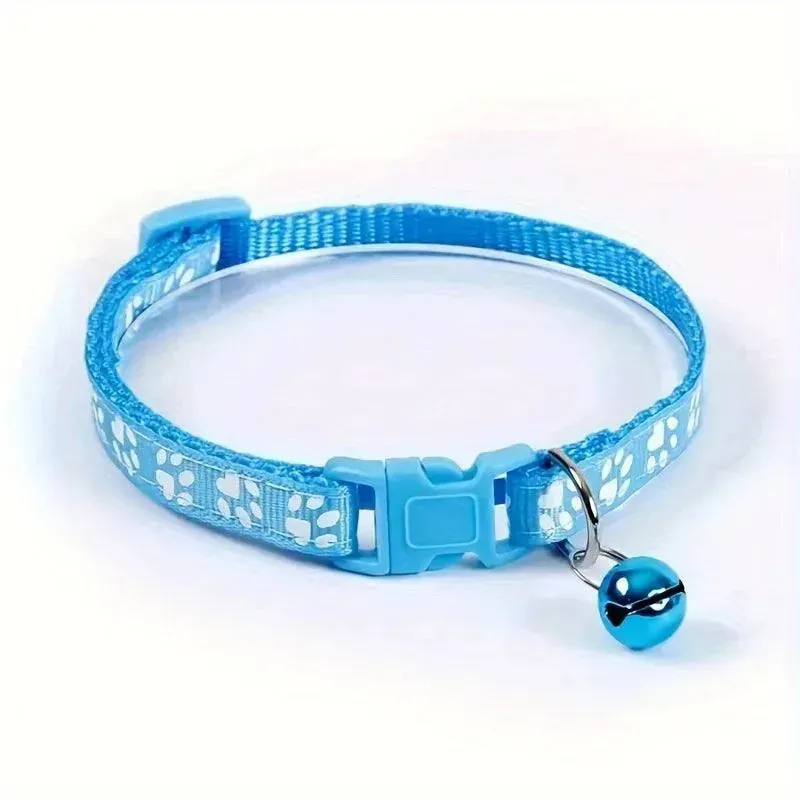 Colorful Adjustable Cat Collar