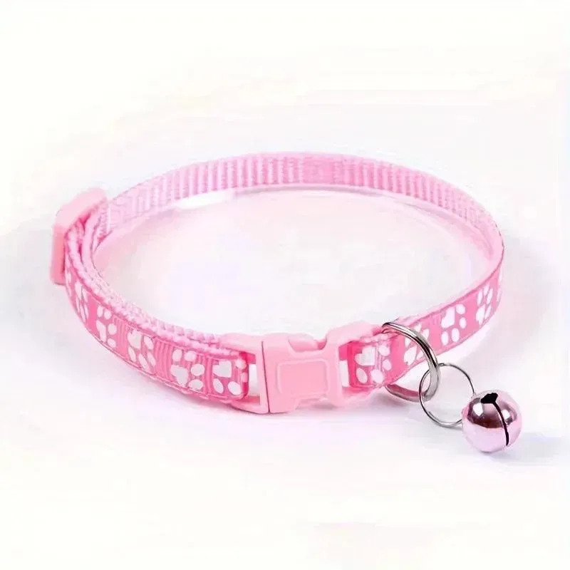 Colorful Adjustable Cat Collar