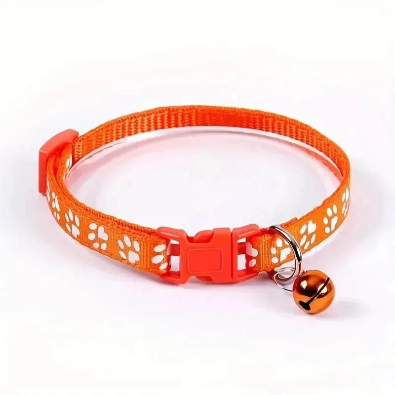 Colorful Adjustable Cat Collar