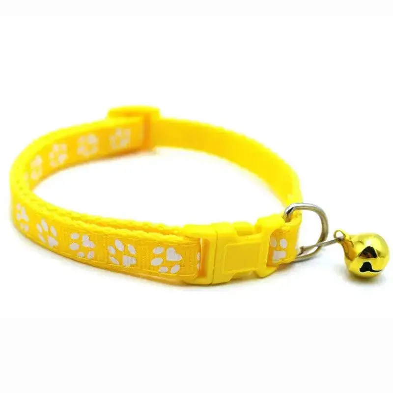 Colorful Adjustable Cat Collar