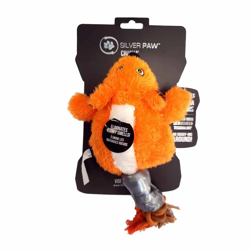 Crusha Tails Animal Dog Toy; Available in 3 styles