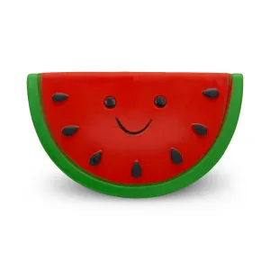 Foodie Faces Latex Watermelon Dog Toy