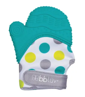 Glüv: Baby Teething Mitten - Aqua