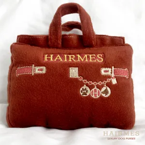 Hairmes Dog Toy Designer Purse Plush