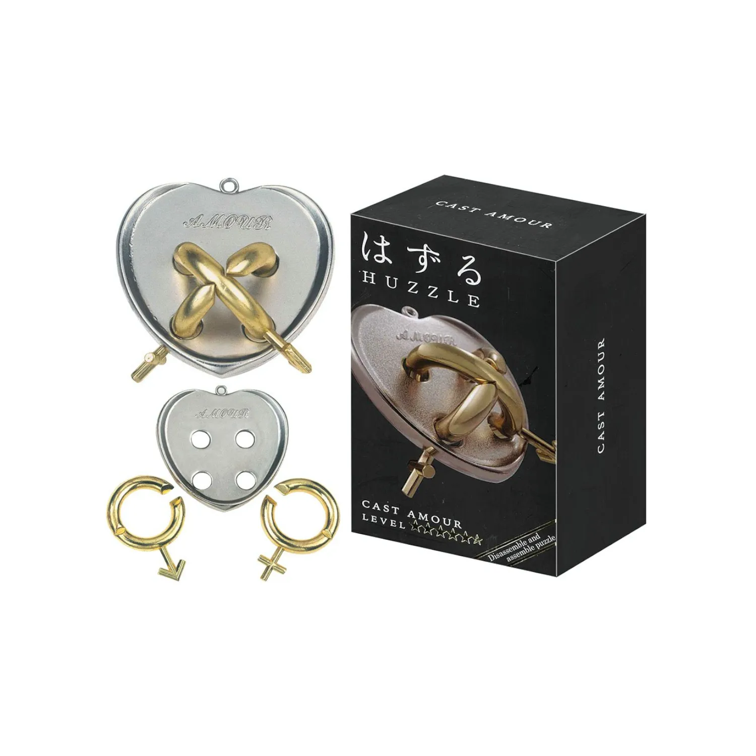 Hanayama - HY17 | Hanayama Cast Metal Puzzle: Amour Puzzle