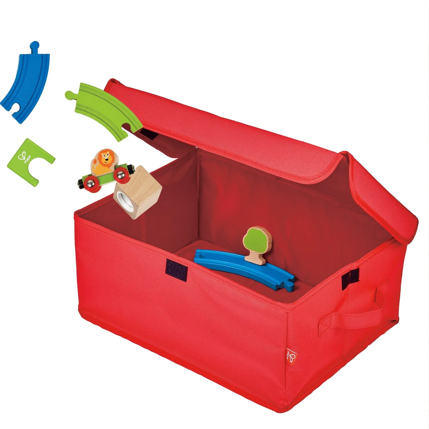 Hape Railway Play Table with Storage Box