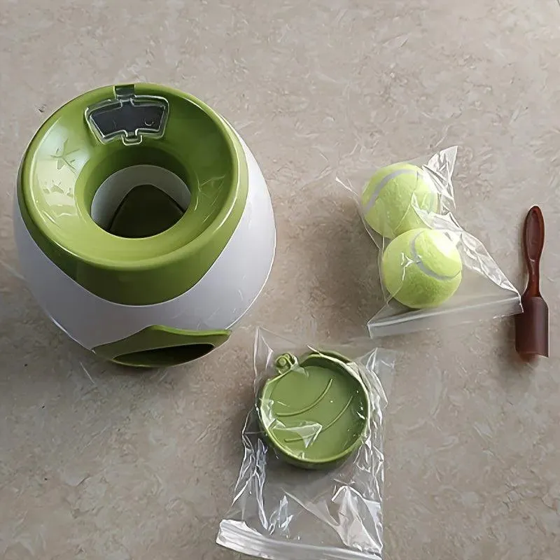 Interactive Dog Tennis Ball Feeder