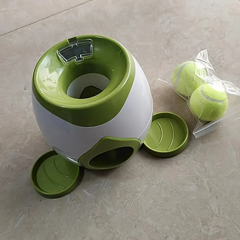 Interactive Dog Tennis Ball Feeder