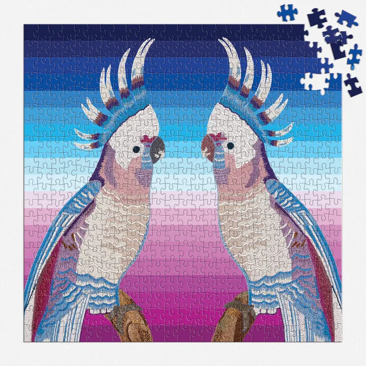 Jonathan Adler Parrots 500 Piece Puzzle