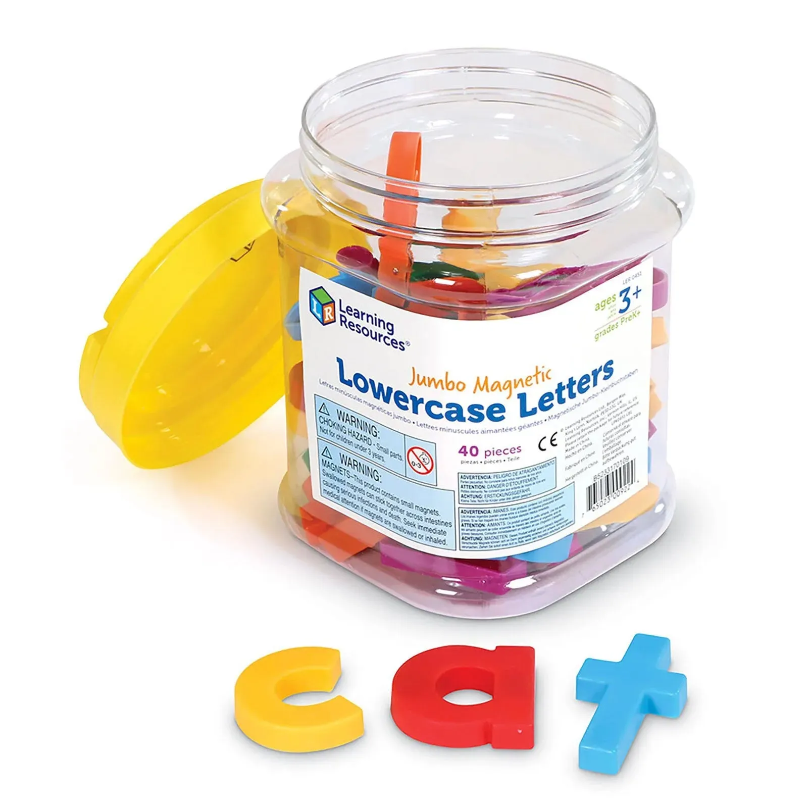 Learning Resources Jumbo Magnetic Lowercase Letters 40 pcs