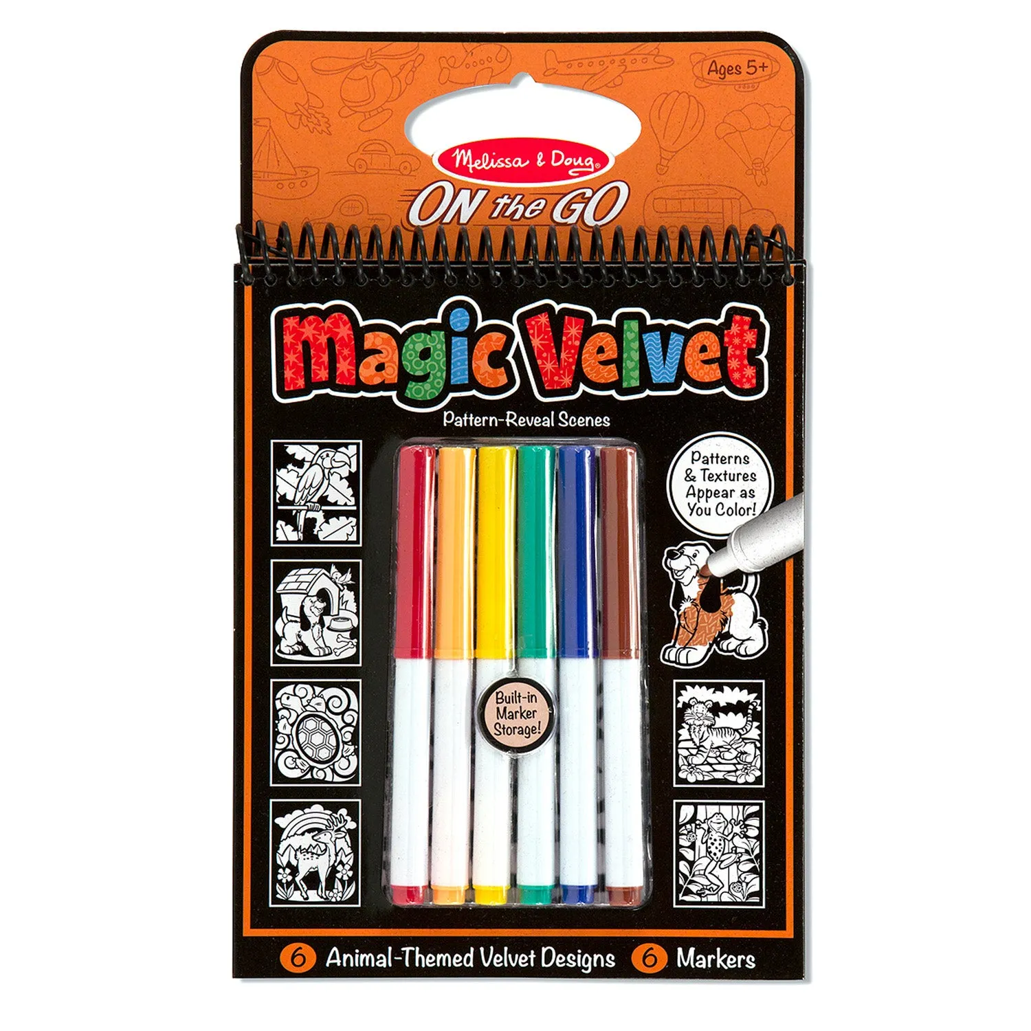 Magic Velvet Animal Scenes - On the GO Travel Activity 5397