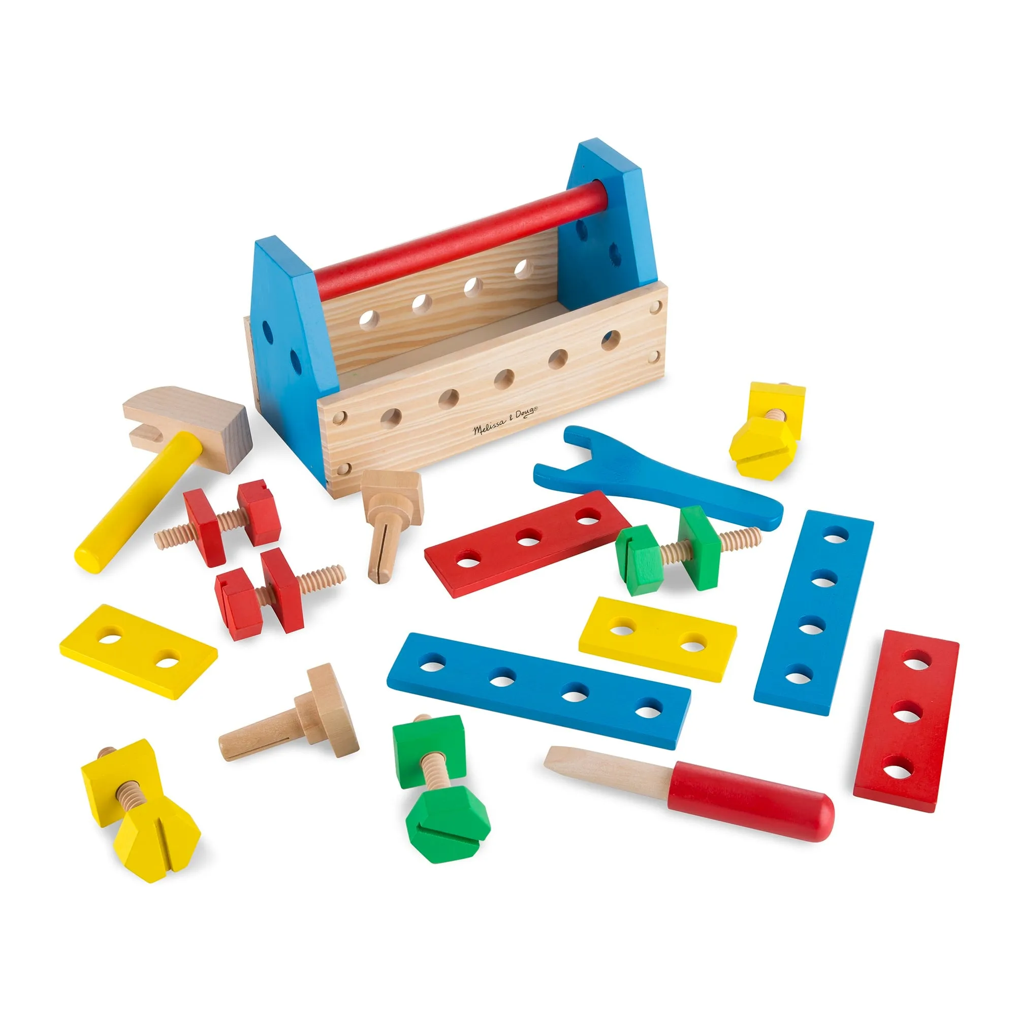 Melissa & Doug Take-Along Tool Kit Wooden Toy