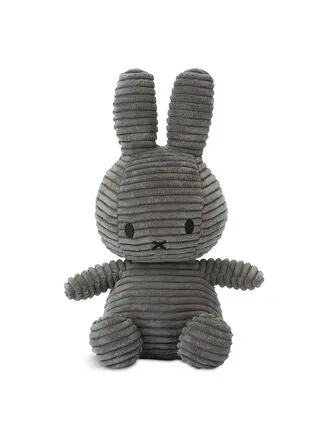 Miffy Corduroy Grey 23cm