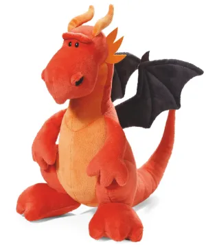 Nici Dragon Orange/Red Sitting 45cm