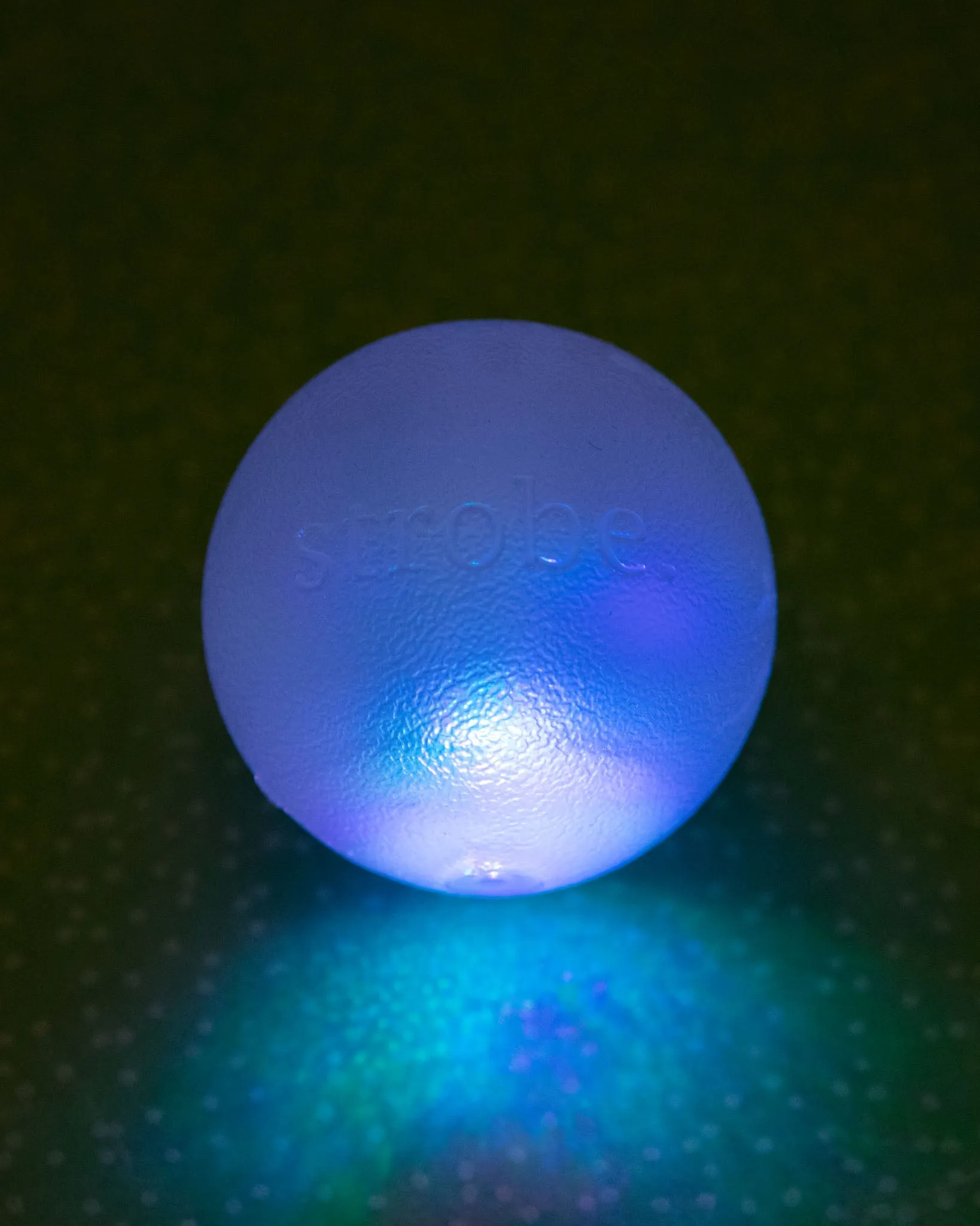 Orbee-Tuff LED Strobe Light Dog Ball (Made in the USA)