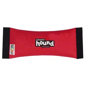 OUTWARD HOUND - FireHose Squeak N' Fetch Dog Toy Red Large - 12" Long