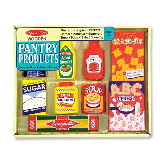 Pantry Food Wooden Set 4077