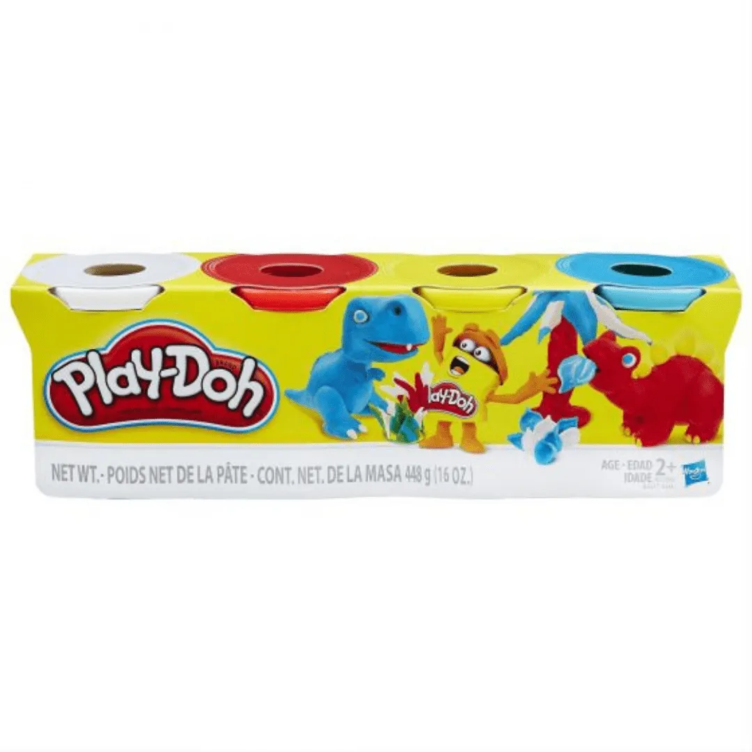 Play-Doh Tub Of 4 Colours - Assorted