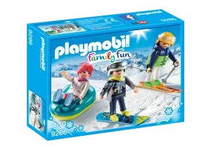 Playmobil Family Fun Winter Sports Trio 9286