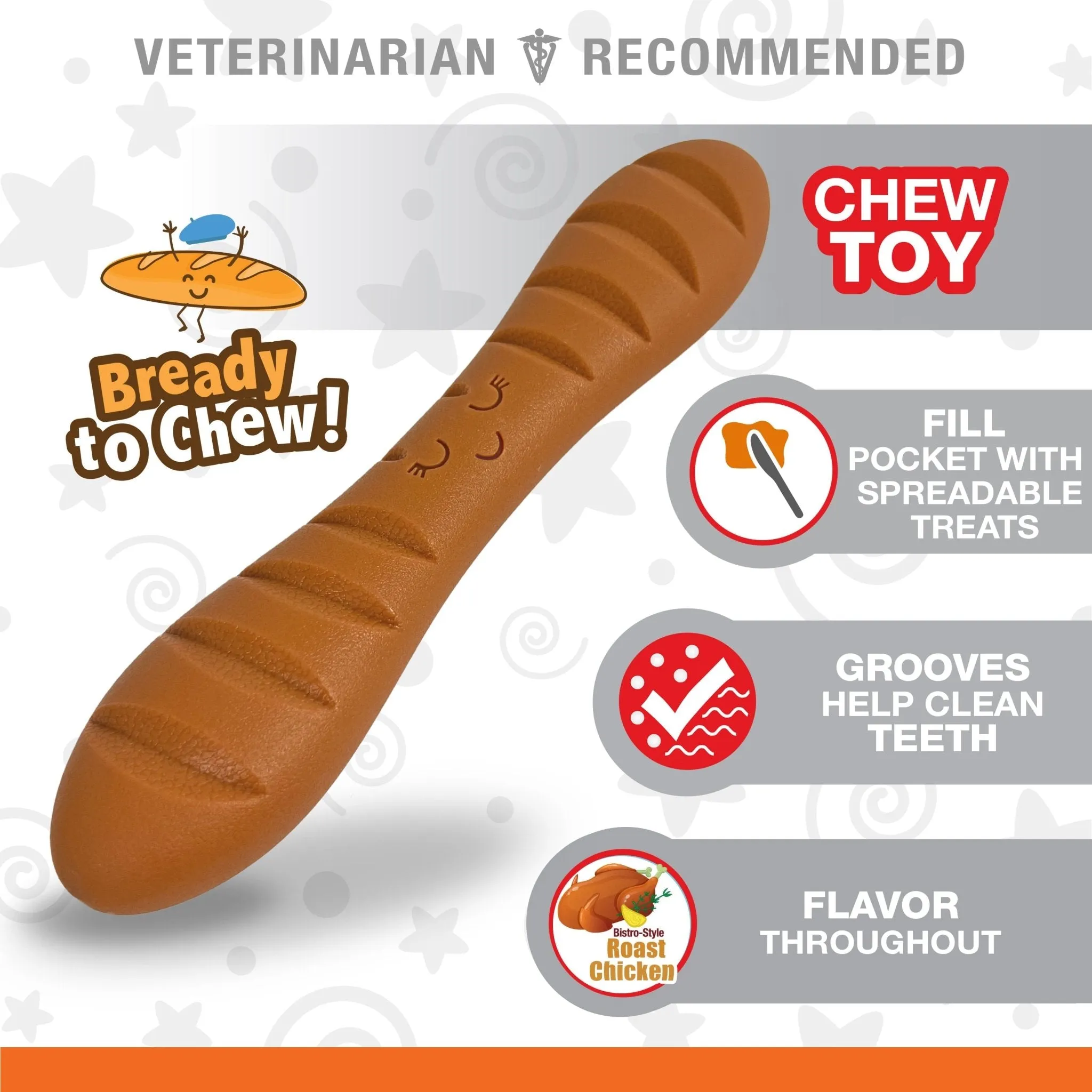 Power Chew Baguette, Chicken, Large/Giant, Up to 50 lbs