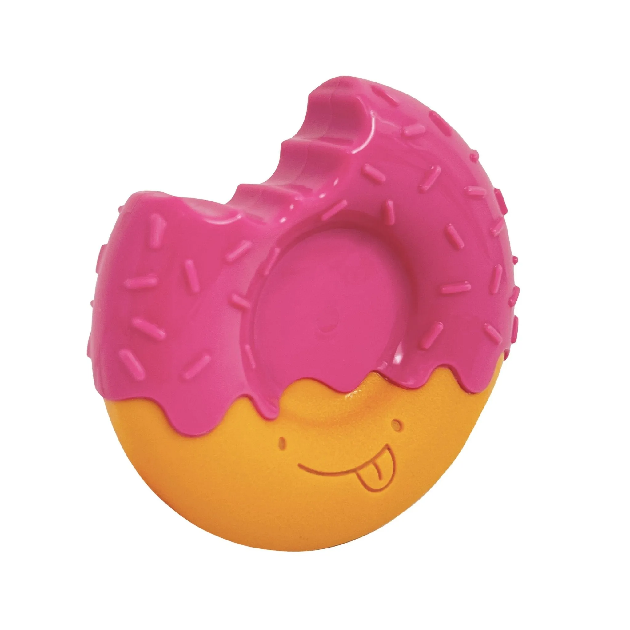 Power Chew Donut Dog Toy, Bacon Glazed