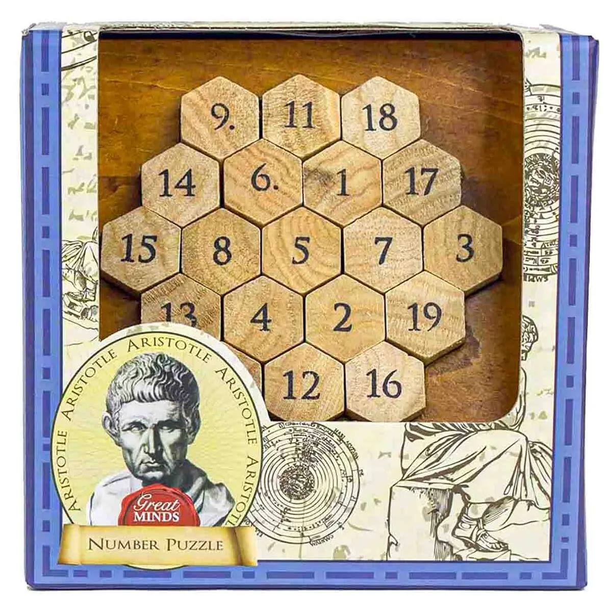 Professor Puzzle Great Minds: Aristotle Number Puzzle