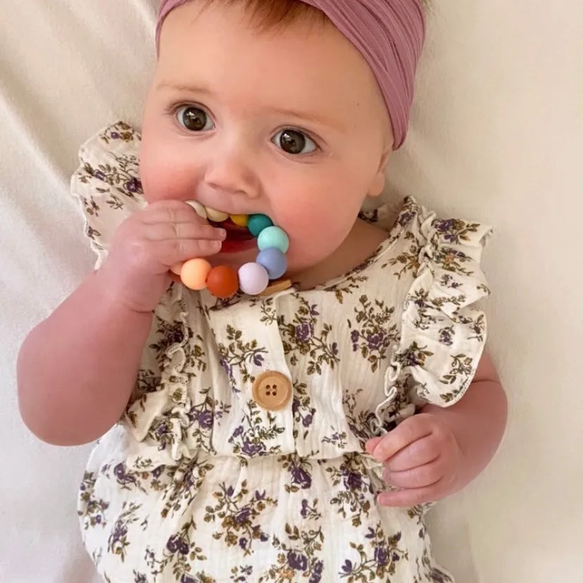 Rainbow Baby Teething Toy