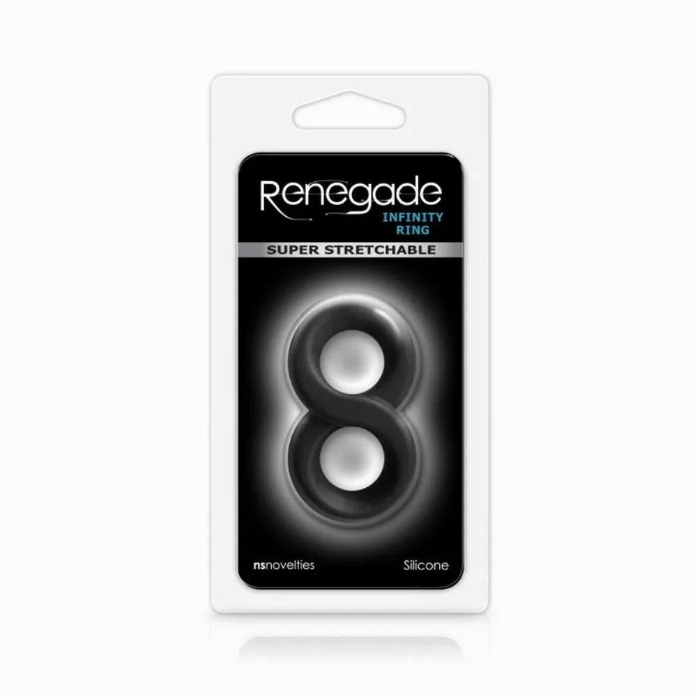 Renegade ''Infinity'' Cock Ring -Black