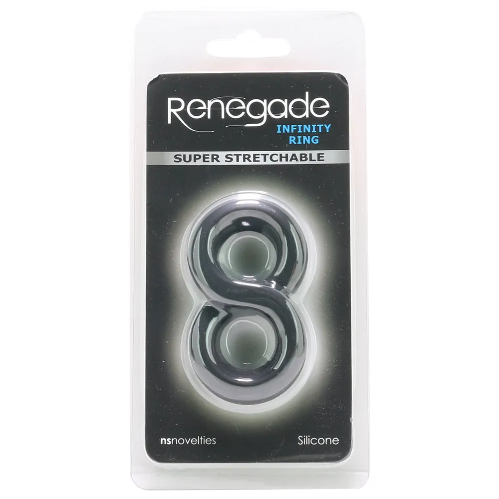 Renegade Super Stretchable Infinity Ring in Black