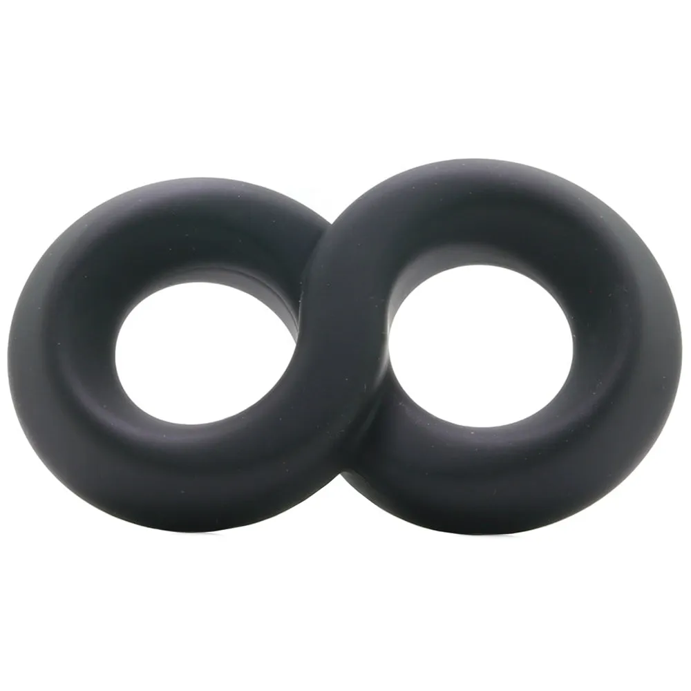 Renegade Super Stretchable Infinity Ring in Black