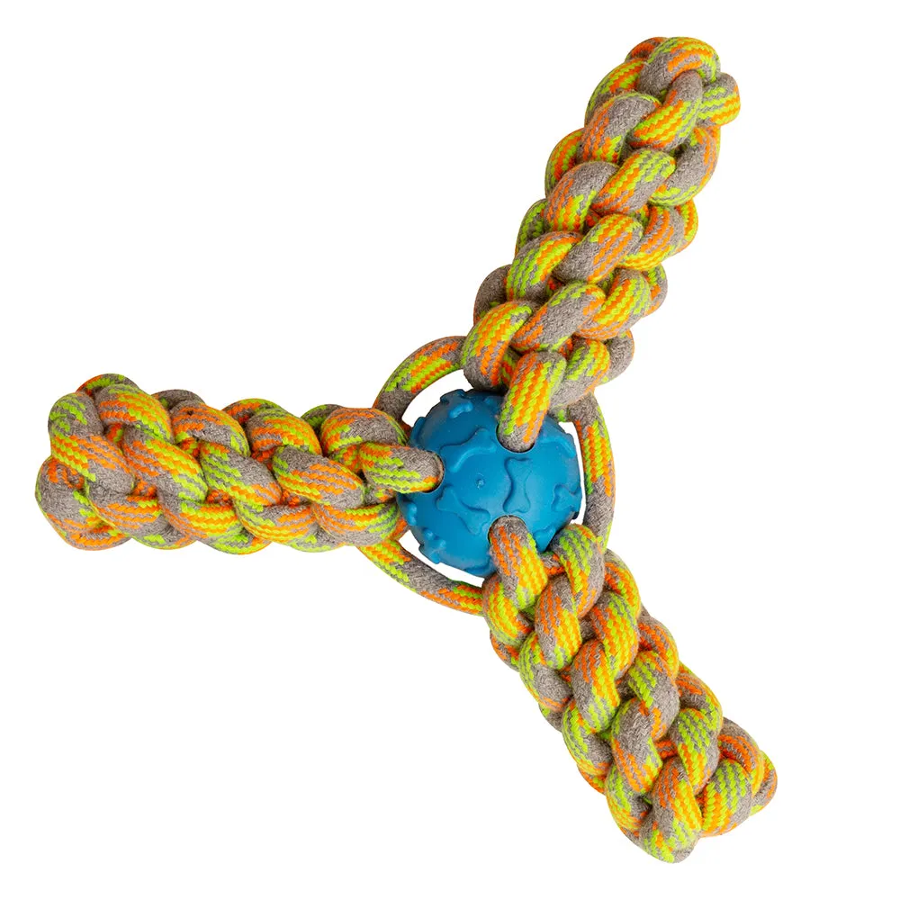 SnugArooz Fling N' Fun Rope Dog Toy